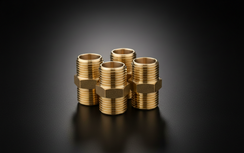 Brass Hex Nipple