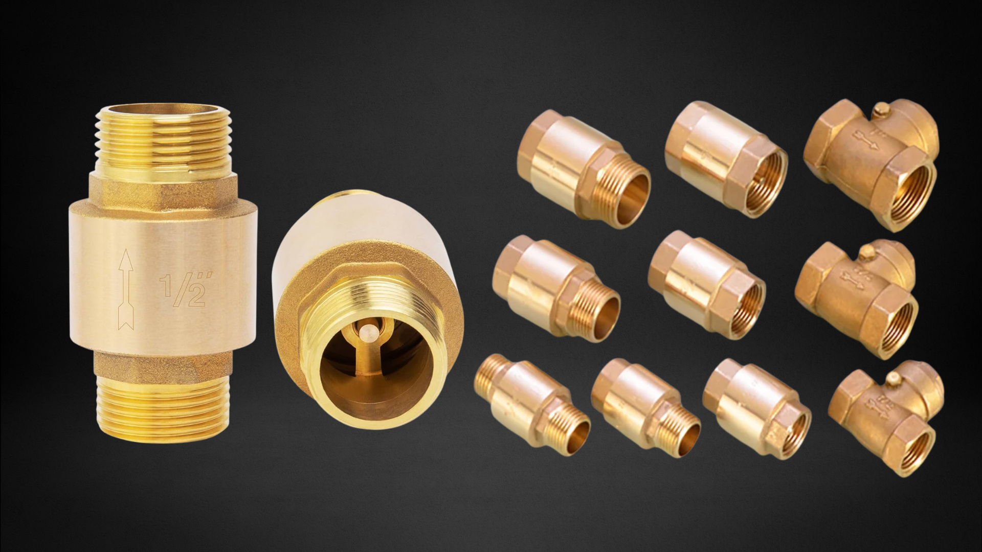 Brass Spring Type Non Return Valve (NRV)